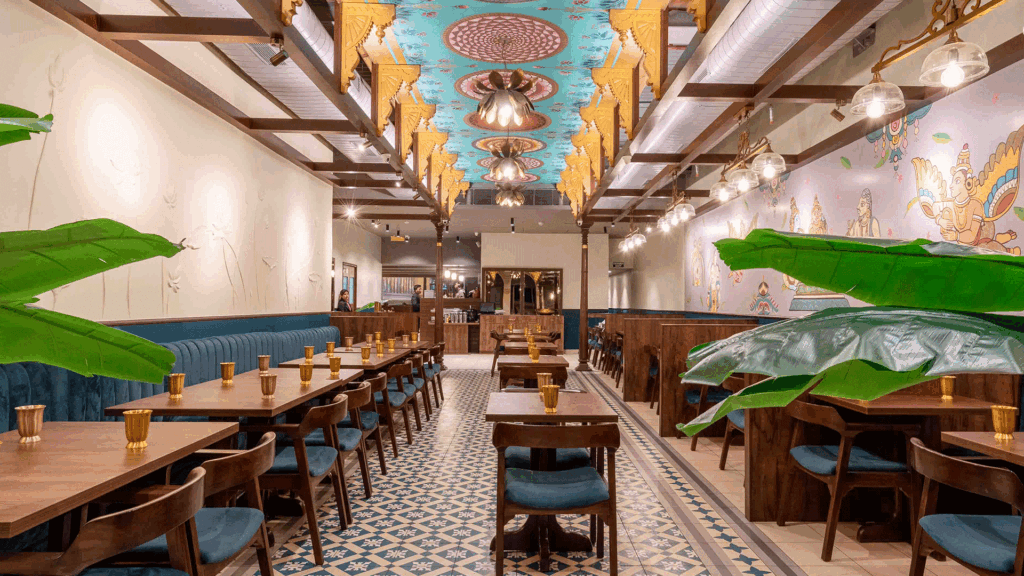Best South Indian Restaurant services Dining Area